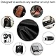 Vicloon Kunstleder selbstklebend,4 Stück Leder Reparatur Patch Schwarz19 X14cm,Verschleißfest und kratzfest Leder Patch für couch Autositz Sofa Möbel Leder Reparatur, Leder Renovierung