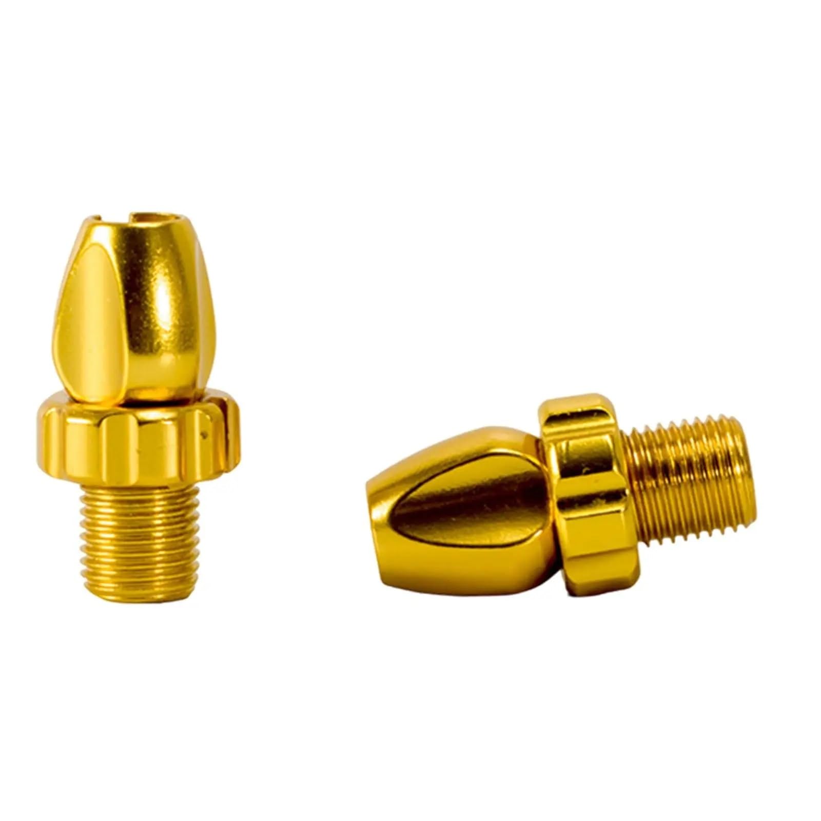 Maryear Bike Brake Lever Adjustment Screw 12pcs Bike Brake Handle Screws Bicycle Adjustable for Outdoor Activities(Gold)