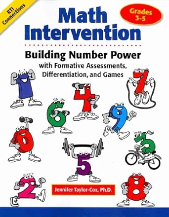 Math Intervention 3-5: Building Number Power with Formative Assessments, Differentiation, and Games, Grades 3-5 book cover