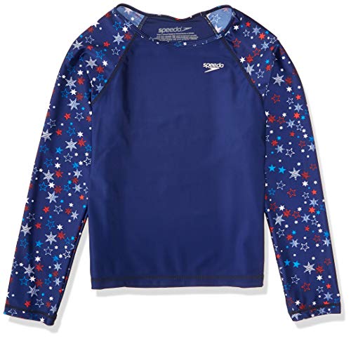 Image of Speedo Girl's Uv Swim Shirt Long Sleeve Rashguard
