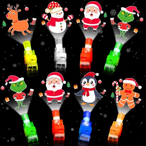 Christmas Party Favors Gifts 36 PCS Finger Lights Christmas Goodie