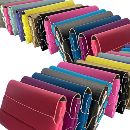 Kit 15 Case Capa Capinha Estojo Bolsinha Bolsa para Óculos de Sol Armação Alça Ajustável Cores Variadas