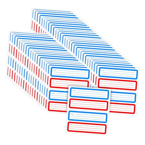 "Abbraccia" 50 個セット 宛先/差出人住所タグ メールラベル 差出人住所 家庭用郵送ラベル 配送用ボックス 郵送ボックス 学校封筒