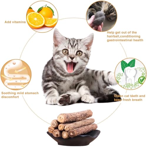 SeaMorn Katzenspielzeug,Katzenminze Spielzeug Kissen,Katzen Zubehör Spielzeug,Matatabi Stick Katze,Interaktives Katzenspielzeug Spielzeug für Katzen und Kätzchen Spielzeug – Bild 4