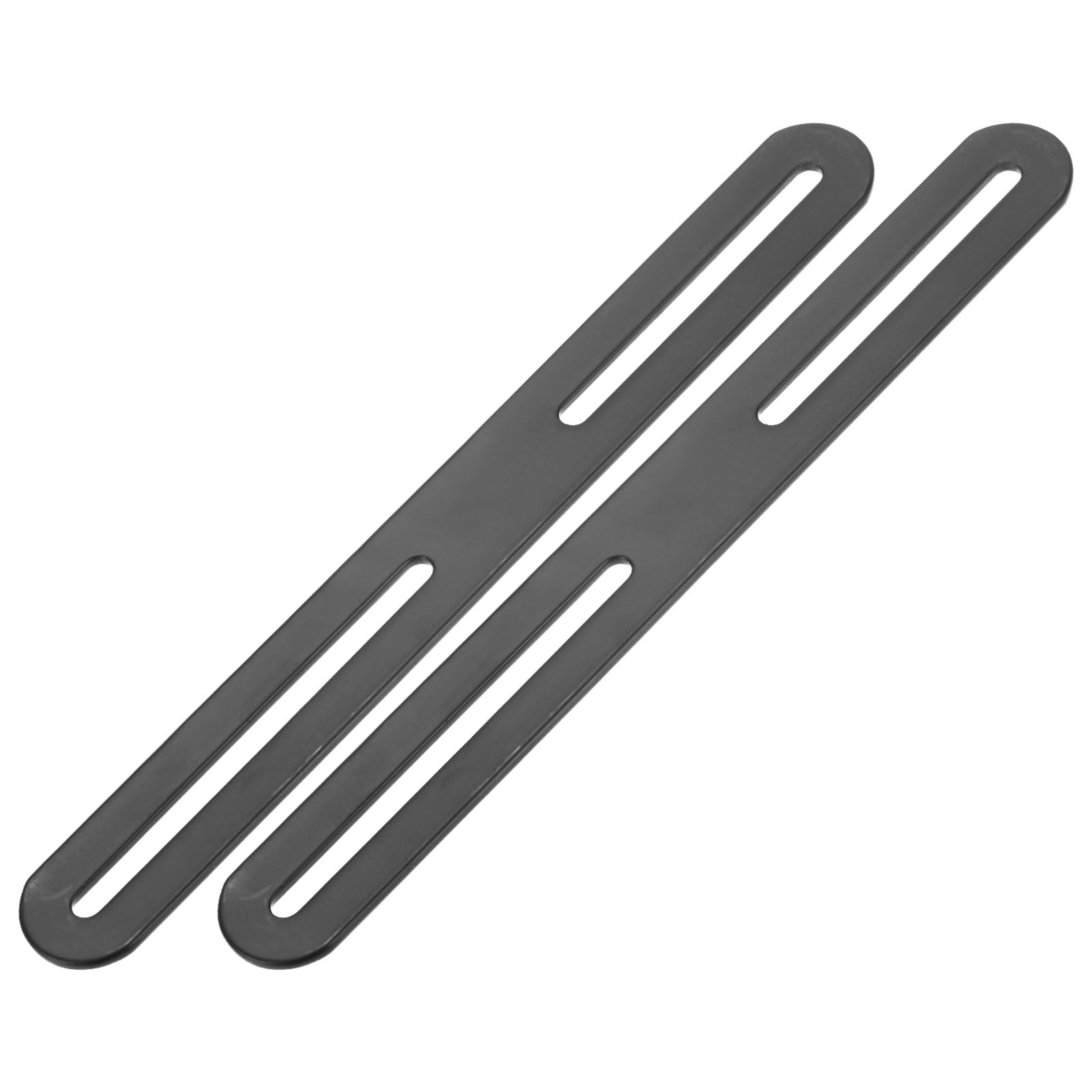 M METERXITY 2-Pack Flat Mending Plate Support 8.27x0.94in, Black โ image 1