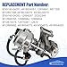 Proxlex Turbo Turbocharger TD025 Fit for Chevy Cruze Buick Encore 1.4L 2016 2017 2018 2019 Chevrolet Trax Replaces# 12685682,4918004075,4918004070