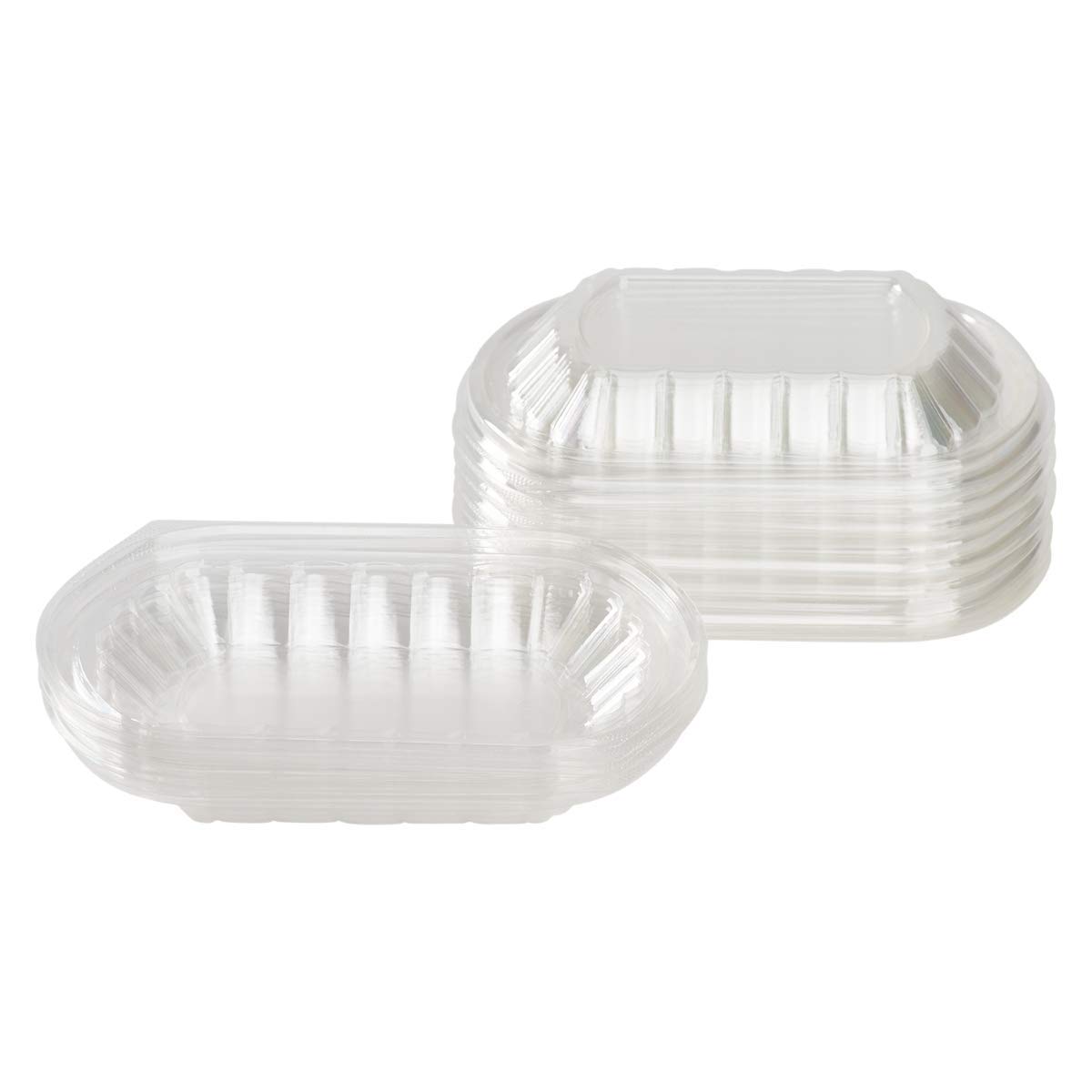 Karat OPS Lid for 24oz PP Microwaveable Black Take Out Box (Case of 300)