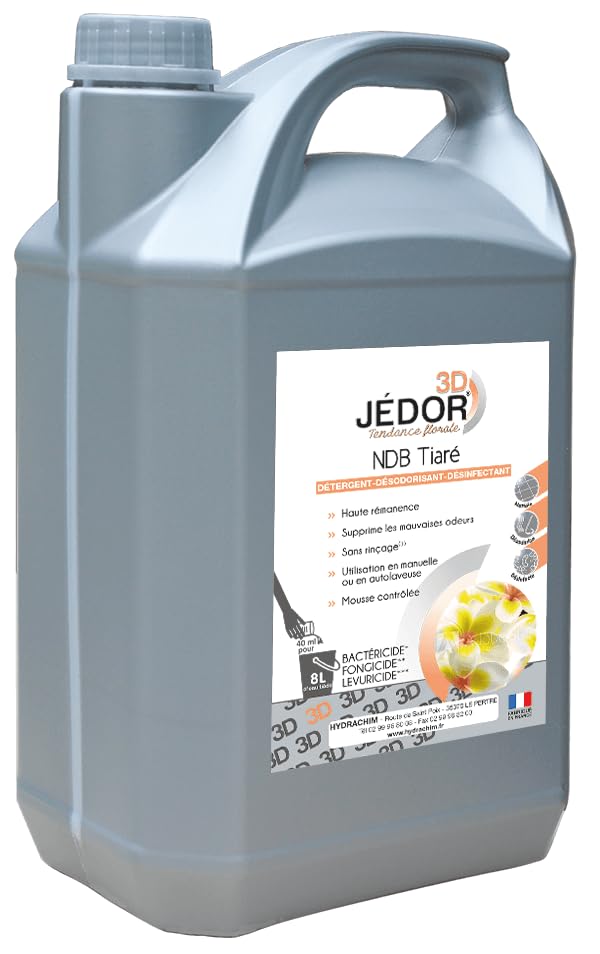 Détergent Désodorisant Dés infectant - Parfum Tiaré - 5L