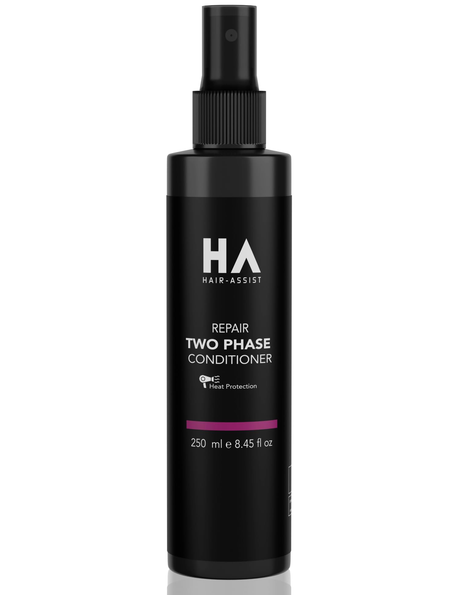 Hitzeschutz für Haare Glätteisen mit Anti-Frizz bis 230°C - Hitzeschutz leave in Conditioner - Hair Heat Protection Spray Anti Frizz leave in Spray (250 ml, Repair mit Vitaminen)