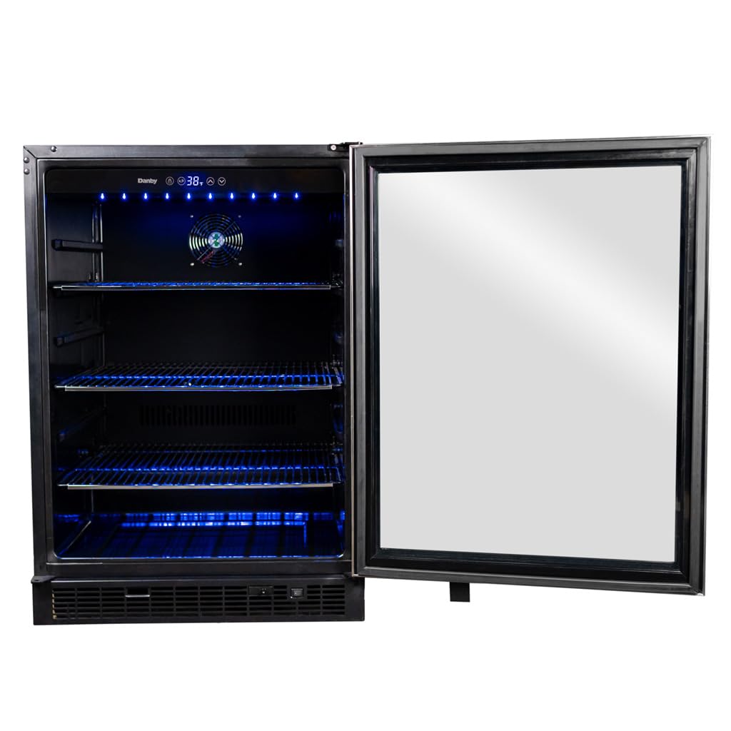 Danby 5.7 Cu. Ft. Built-In Beverage Center In Stainless Steel Dbc057a1bss on Fridge.com - View 4