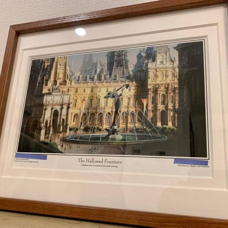 Rob Alexander【神聖なる泉】額装付原画プリント largeサイズ 額装付 Rob Alexander【神聖なる泉】額装付原画プリント largeサイズ 額装付