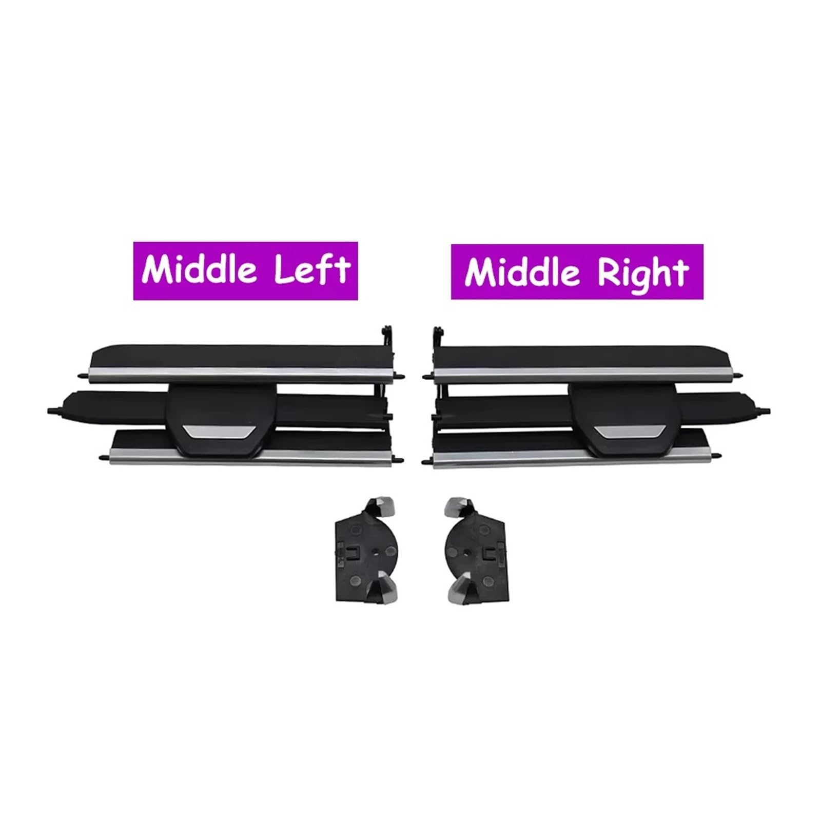 Auto Cruscotto Centrale Aria Condizionata AC Vent Uscita Griglia Kit Riparazione Per BMW 1 2 3 4 Z4 X3 X4 Serie F40 F44 G20 G26 G29 G01 G02 Copertura Bocchetta Aria Auto(One Set)