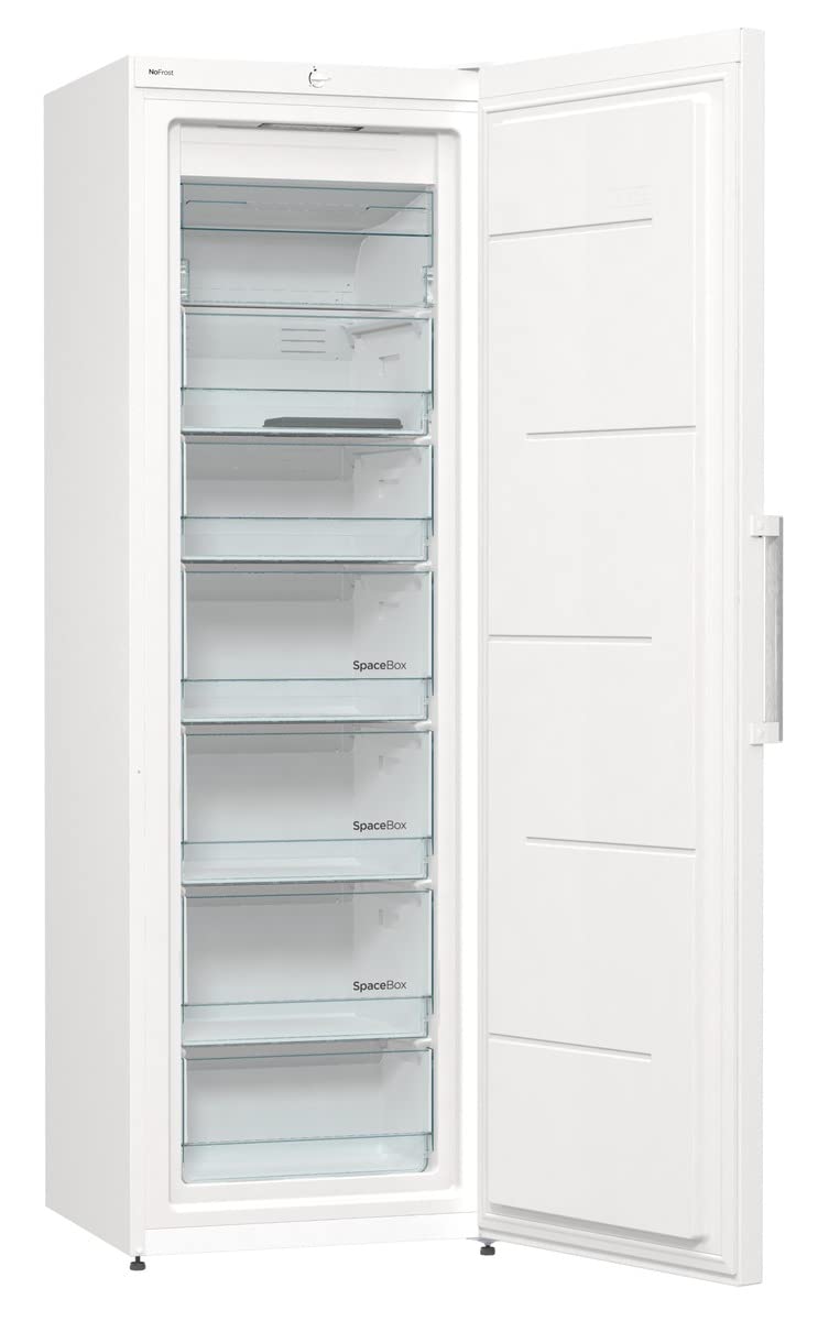 Gorenje FN 6192 CW Gefrierschrank / 185 cm Höhe / 238 kWh / Jahr / 246 l Gefrierteil / Abtau-Vollautomatik NoFrost, Weiß