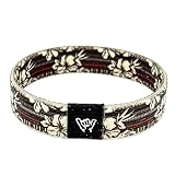 Hang Loose Bands - Coastal Surfer Beach Bracelet for Men, Women & Teens - Comfy Summer - Boho Reversible Wristband- The Santiago | Small: 6.5' (most common fitting size)