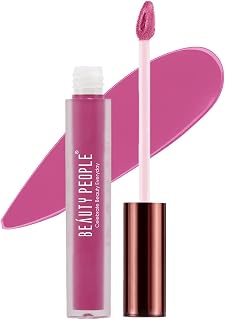 Beauty People Matte Liquid Lipstick, Moisturises & Hydrates Lips, 12 Hour Colour Stay, Velvety Matte Finish, Longlasting, ... Price In India