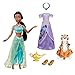 Disney Store Official Jasmine Story Doll - 11 Inches - Includes Coloring Book and Additional Dress, Princess Doll in Classic Outfit, Disney Princess Toys for Girls