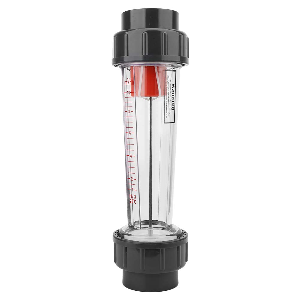Flussimetro per liquidi, misuratore di Portata Wate 1-10m³/H Tipo di Tubo di plastica Flussimetro per liquidi LZS-50 (D)