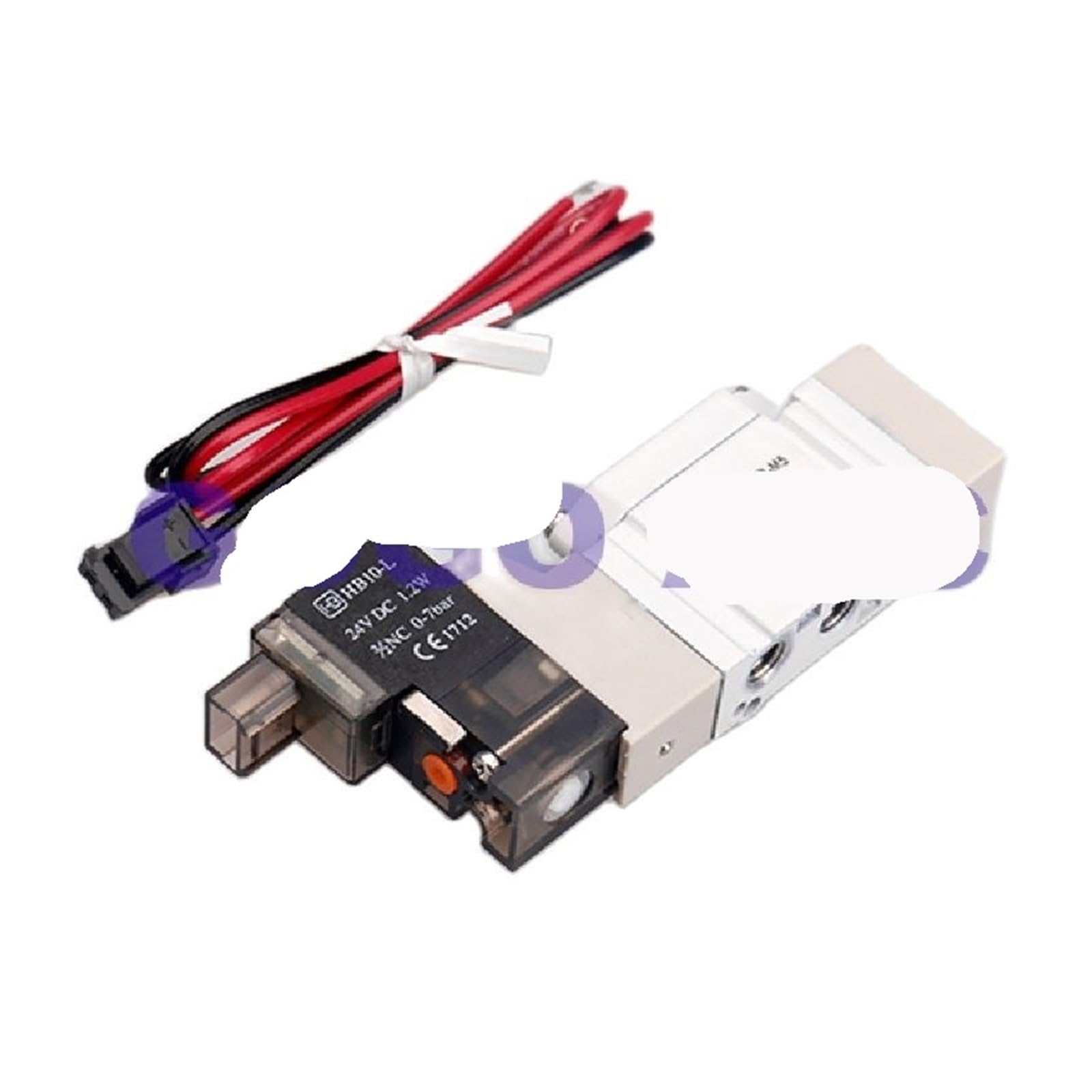Electroválvula neumática SY3120 M5, componente neumático, electroválvula electromagnética simple de 2 posiciones(SY3120-6YD-M5)