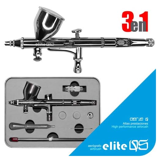 Aerógrafo Elite Q5 3en1
