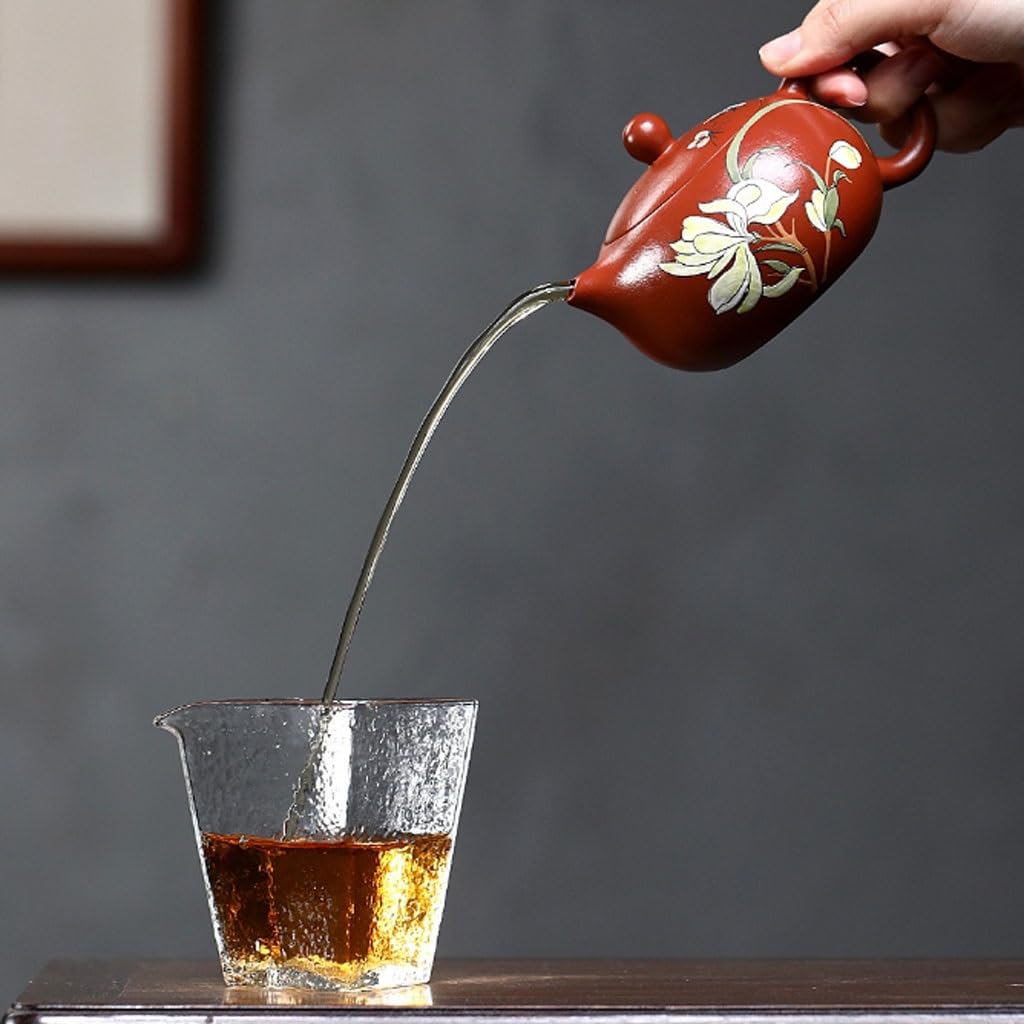Da Hong Pao Ręcznie Malowane Biuro Biuro Czajniczek Do Herbaty Zaparzacz Fioletowy Piasek Herbata Czajniczek