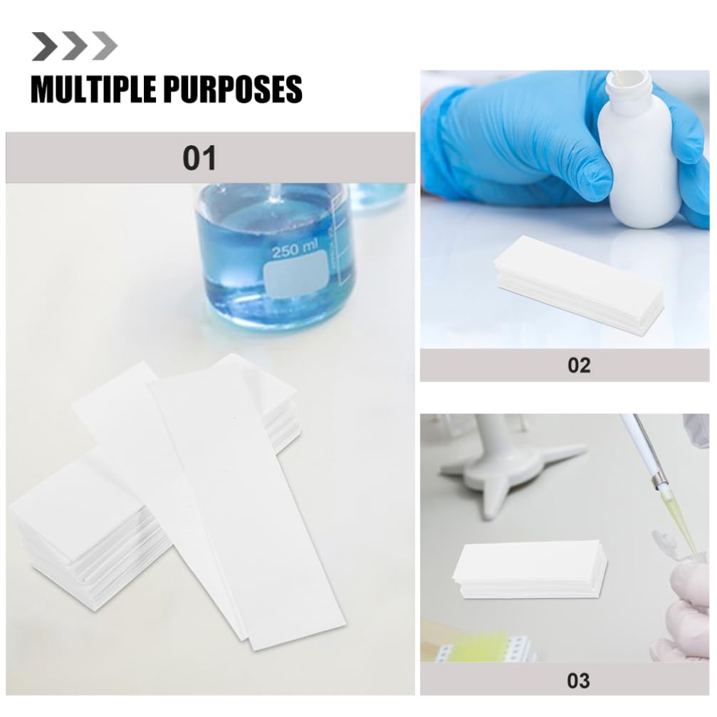 Bandes de Papier Chromatographique Blanc pour Laboratoire 200 pour Laboratoires et Instituts de Recherche