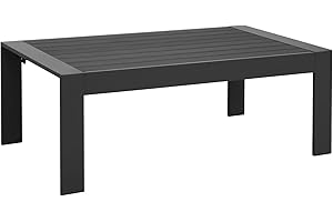 Wisteria Lane Aluminum Outdoor Coffee Table: A Timeless Piece for Your Patio