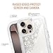 Asuwish Phone Case Compatible with iPhone 16 Pro Max 6.9 inch Screen Protector Bling Liquid Glitter Clear Hybrid Military Grade Protective Cell Cover i Phone16 16Pro i16 ProMax 16ProMax Girls Silver