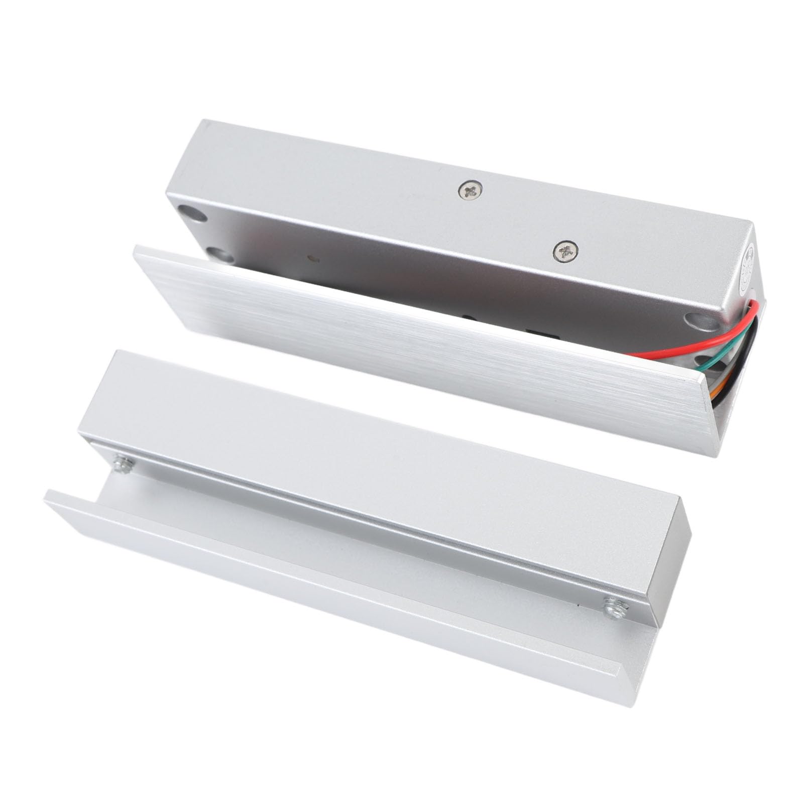 Fafeicy Serrure à Pêne Dormant électrique, Gâche de Porte électrique en Alliage d'aluminium en Acier Inoxydable DC 12 V Ouvert à Gauche, Loquet Robuste à Retard Réglable pour Portes en Verre, Bois