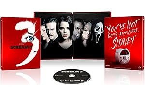 Scream 3: A Collector's Masterpiece in Steelbook and 4K UHD