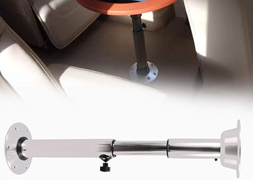 Miniatura 22 de Eapmic Soporte de pedestal de mesa, soporte de pedestal de mesa ajustable, pata y base, marco de montaje de base para patas para lancha marina,