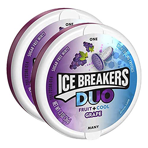 Image of Ice Breakers Duo Fruit + Cool Grape, 2 X 36 Gram