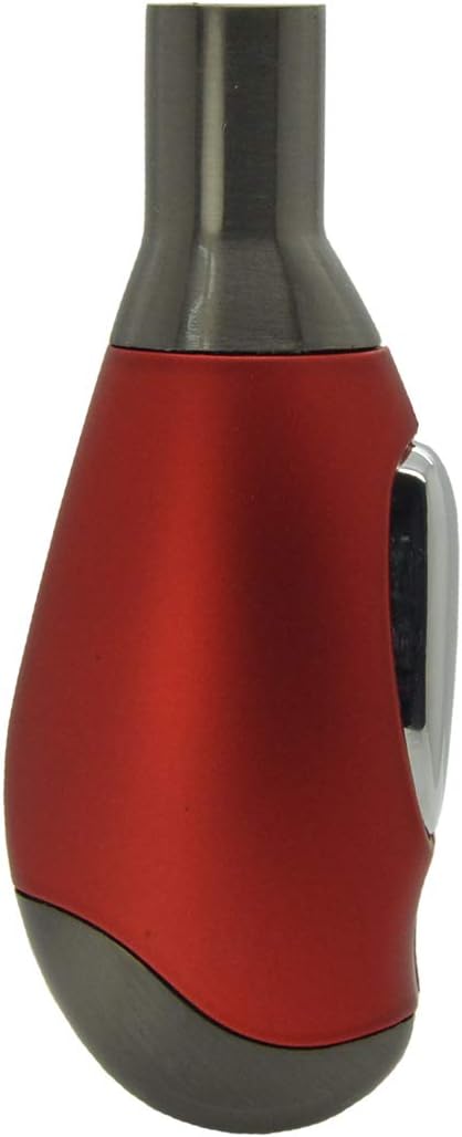 Scorch Torch Butane Satin Finish Stainless Steel One Refillable Lighter (Charcoal)