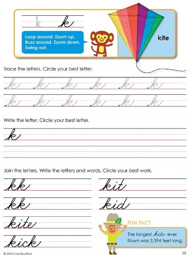 Fundanoodle I Can Write Cursive Writing Tablet, 9 X 12 Inches, Ages 7 And Up (93399) #TOP2