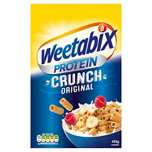 Weetabix Protein Original Crunch 450 g, paquete de 5