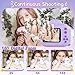 Kids Camera Toys, Instant Print Camera for Kids, Toddler Cameras for Girls Boys,1080P HD Digital Cameras, Portable Travel Toys for Girls 4 5 6 7 8 9 10 Year Old with SD Card (Purple)