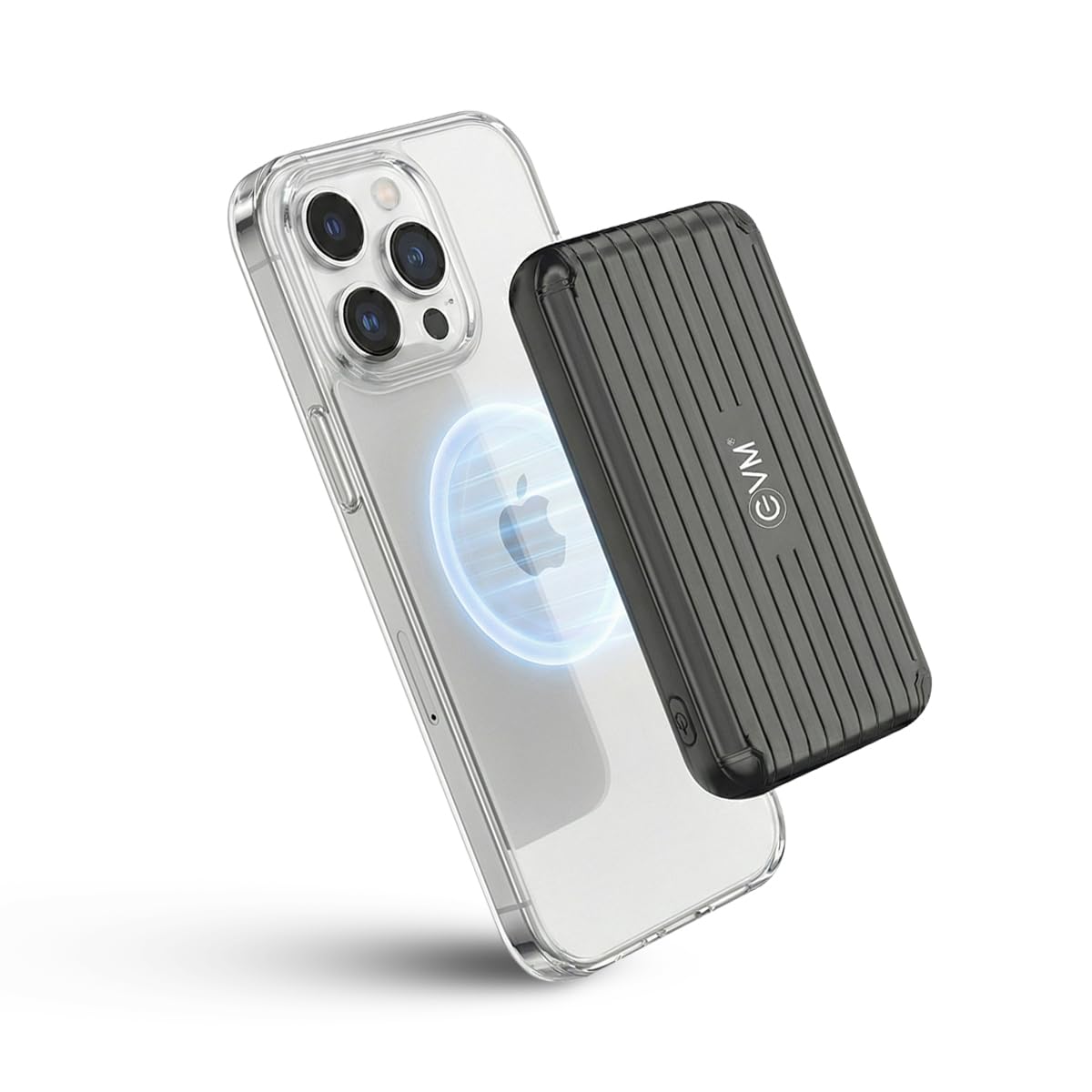 EVM EnMag 17 10000mAh Magnetic Wireless Power Bank, 22.5W Fast Charging, 15W Wireless Charging, Type-C & USB Output, Slim & Lightweight Portable Charger, Compatible with Android & iOS (EVM P0502-B)-picture-27