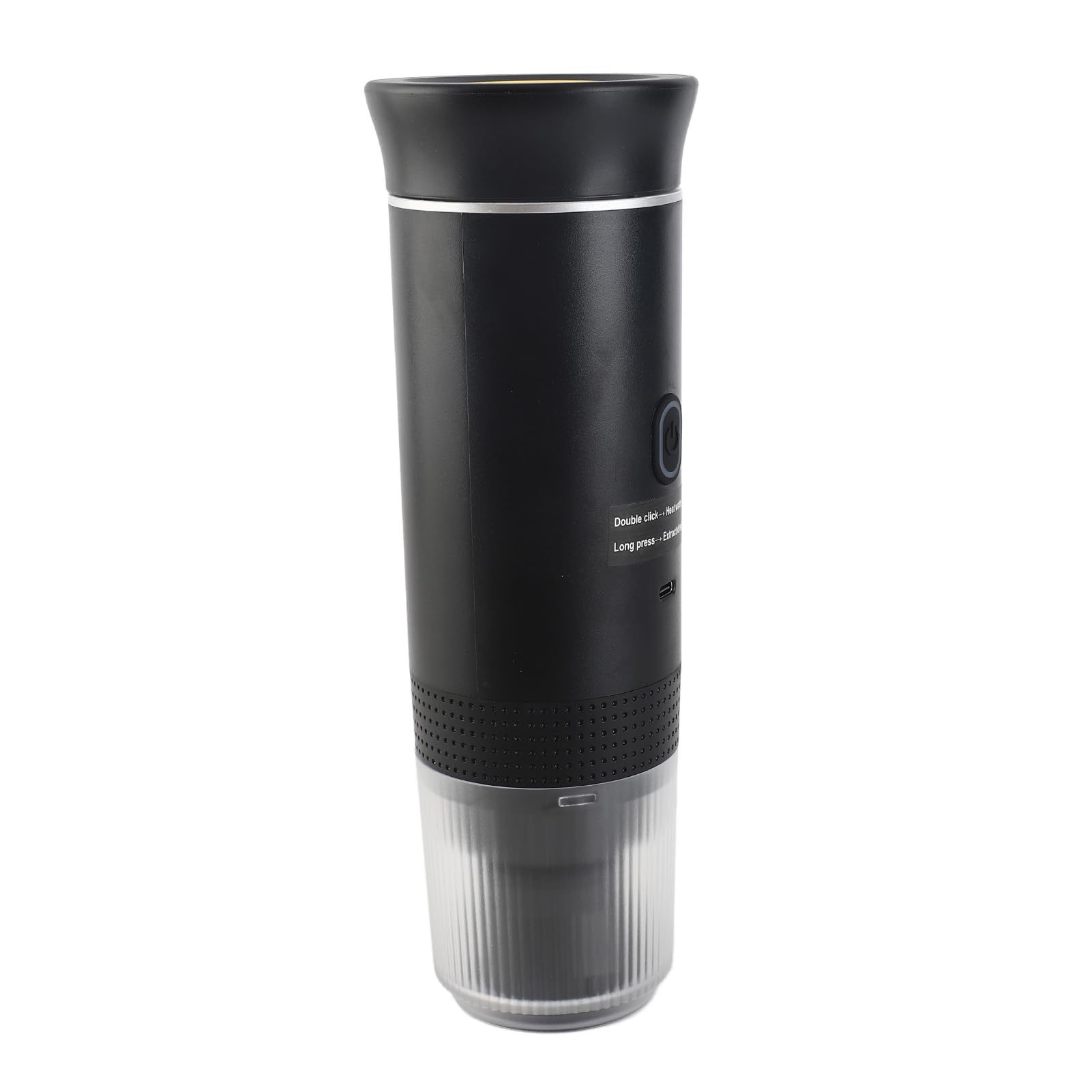 Tragbare Mini-Kaffeemaschine, 15 Bar, Kabellose Elektrische Kaffeemaschine für Auto, Heimreisen, Arbeit mit Kapsel und Gemahlenem Kaffee, Geeignet für Büro und Camping