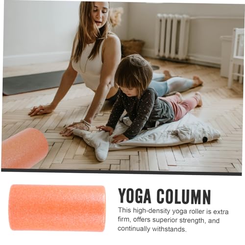 Yoga Roller Muscle Massage Roller Epp Foam Massage Stick 30x15cm Naranja para Relajación Muscular y Terapia de Espalda Fitness miniatura 3