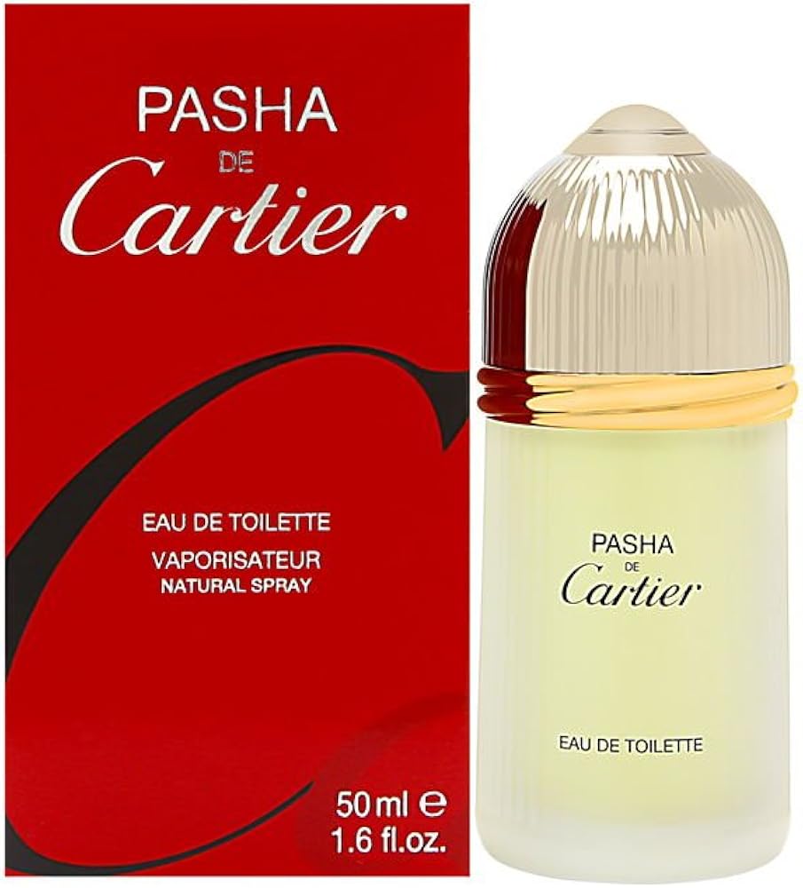 Cartier pasha, eau de toilette per uomo ,50 ml 121301