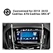R RUIYA 2013-2018 Cadillac ATS Cadillac SRX 8In CUE infotainment interface Touchscreen Car Navigation Touch Screen Protector,Tempered Glass 9H Anti-scratch and Shock Resistant