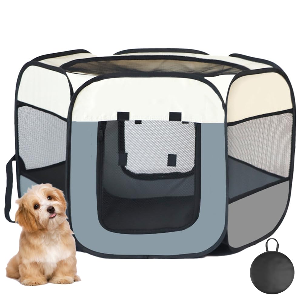 Valla plegable para mascotas