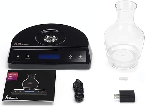 Miniatura 10 de HUMBEE Chef Decantador eléctrico de aireación de vino Deluxe Edition