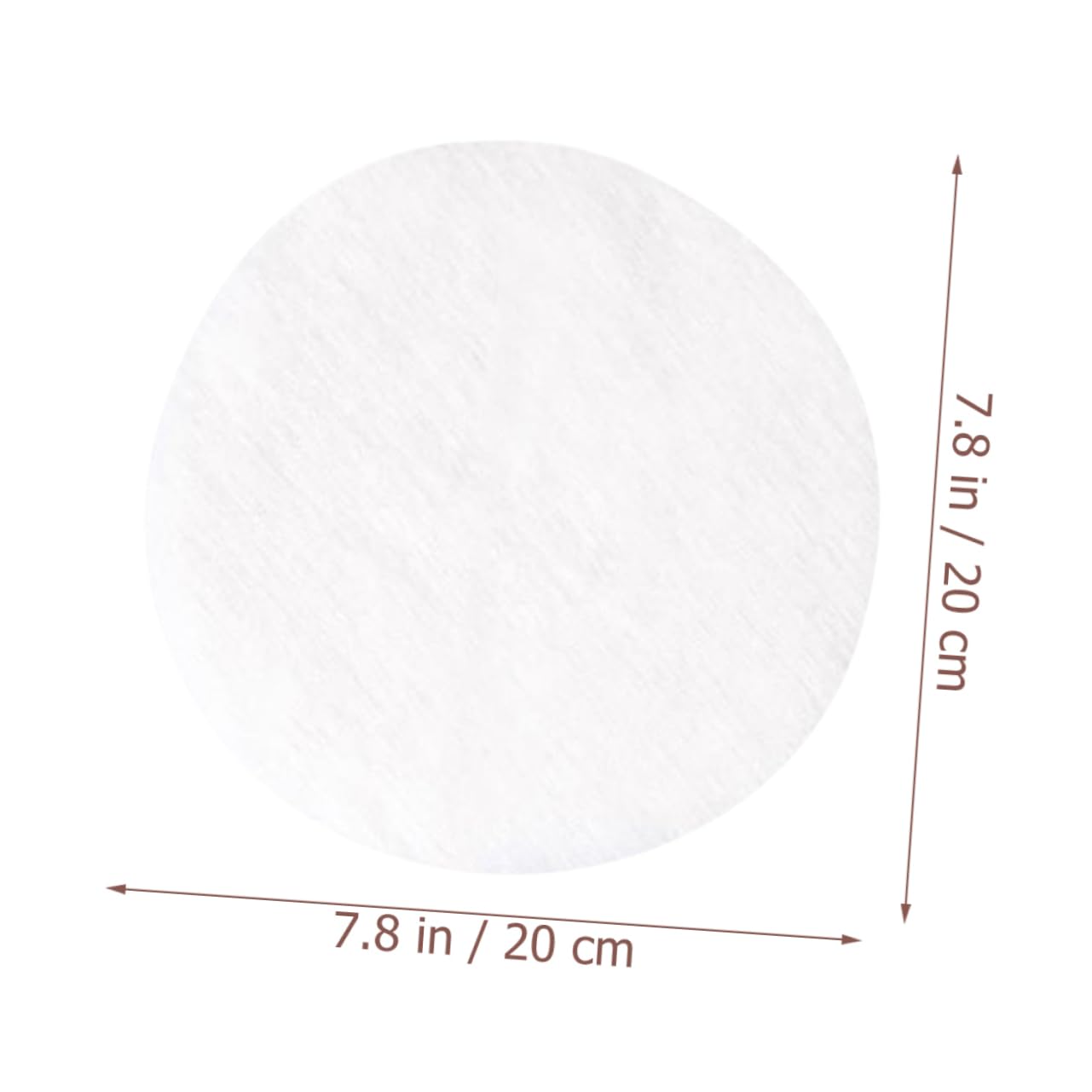 Unomor 48Pcs Kitchen Oil Absorbing Sheets Snack Mat for Fried Foods Baking Cooking Food Wrapping Pack Non Woven Grease