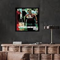 Print size 31cm x 31cm Printed on 350gsm high quality silk paper Framed size 35cm x 35cm 20mm Wooden Moulding, 15mm Deep Handmade black wooden frame with shatter-proof Plexiglass For any album by any artist paste this address into your browser https:...