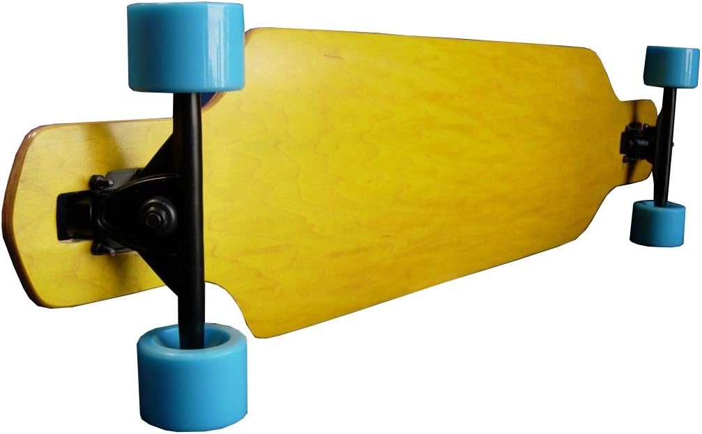Yellow Complete Longboard Skateboard Freeride Slide Drop Thru New On Sale