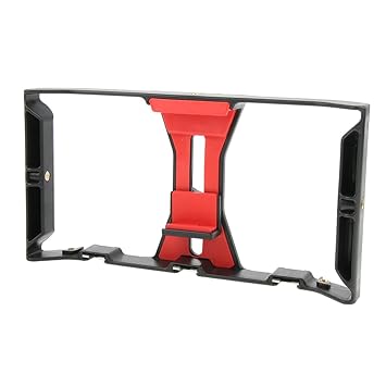 Phenovo Smartphone Video Rig Phone Video Stabilizer Grip Tripod Mount with Hot-Shoe