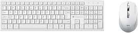 Kit Office Machenike Teclado K120, Mouse M610, Branco