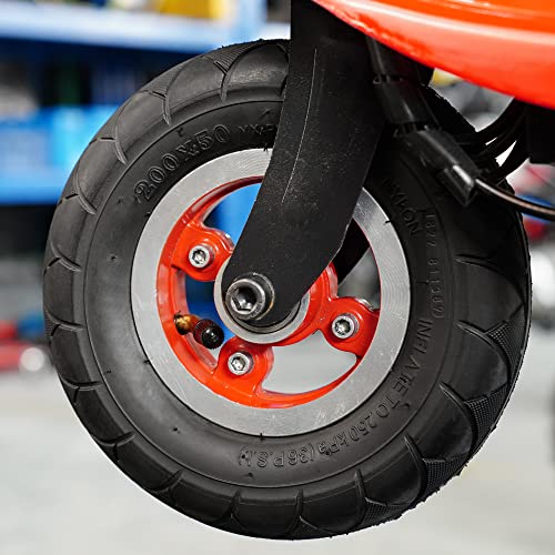 200 x 50 (8 'x2') Scooter-Reifen- und Schlauchset Ersatz Geeignet Innendurchmesser 3.74'/95mm für Schwinn Bladez Mongoose Power Core, Dune Buggy, ePunk, eSpark