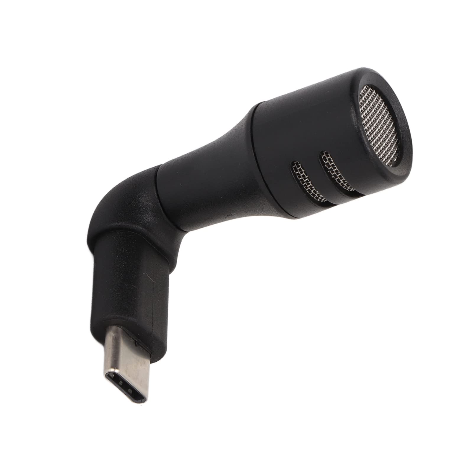 Mini Microphone Type-C Condensateur Omnidirectionnel – Pour Android/Tablette, Streaming, Vlog, Avec Pare-vent & Clip