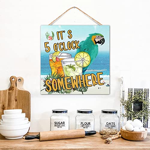 Plaque positive en bois pour une ambiance conviviale et chaleureuse